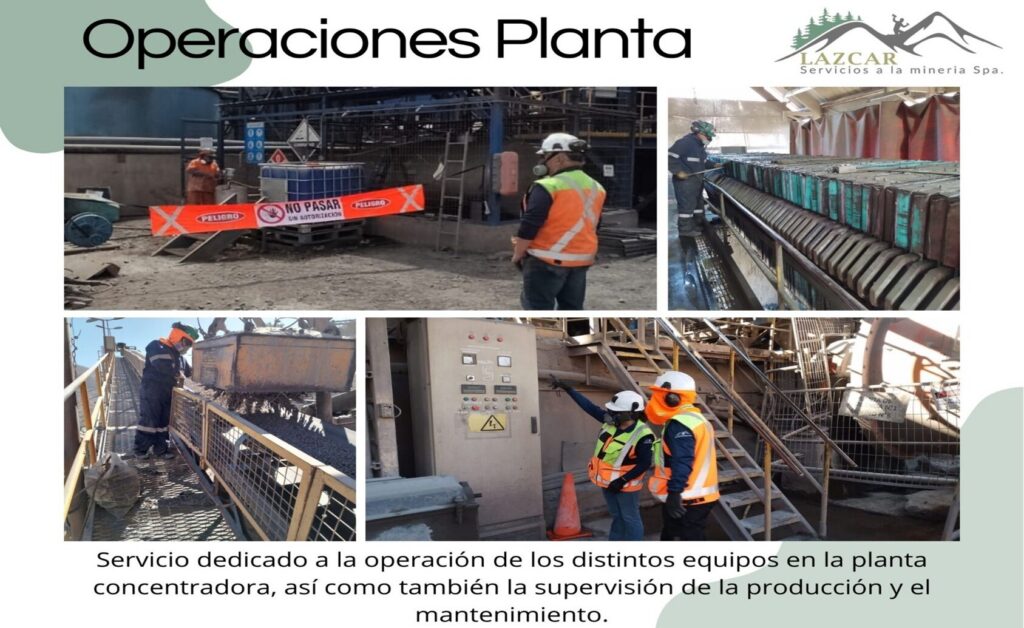 Operación de Planta Lazcar
